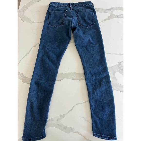 MOTHER The Looker Denim Skinny Jean in Dreamy Dark Wash Sz 27 - Picture 3 of 10